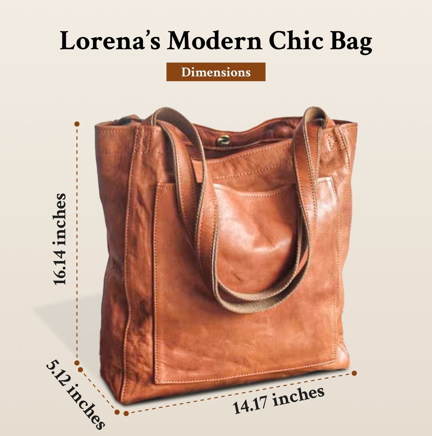 Lorena's Modern Chic | Elegant Vegan Bag
