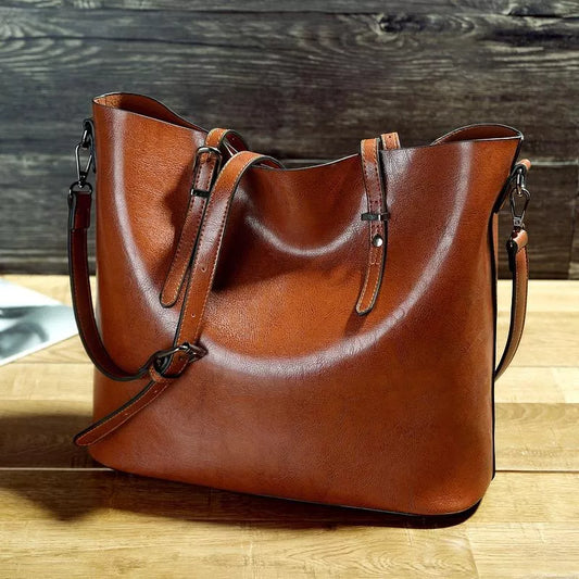 Nicole's Timeless Elegance | Vegan Leather Bag