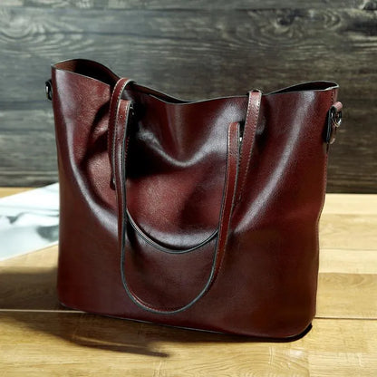 Nicole's Timeless Elegance | Vegan Leather Bag